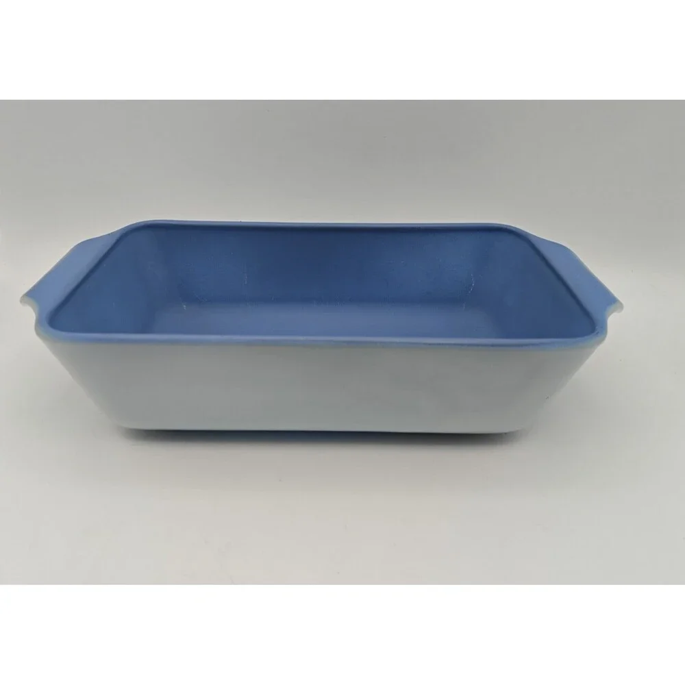 Fire King Loaf Pan Blue Cornflower 1 Qt Anchor Hocking USA Bakeware Vintage 441